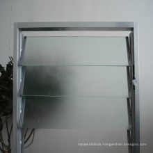 high quality Clear Pattern and frosted 3mm 4mm 5mm 6mm Louver Window Glass